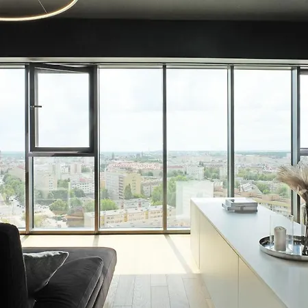 Hanza Tower - Luxurious 60m2 - 15th Floor View * Szczecin
