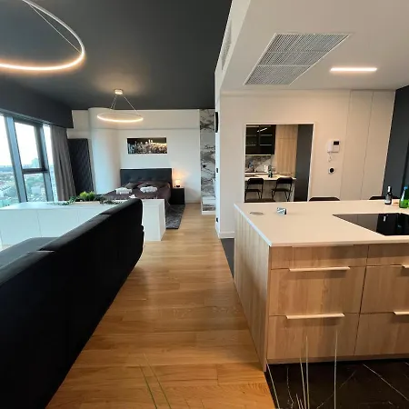 Hanza Tower - Luxurious 60m2 - 15th Floor View * Stettin